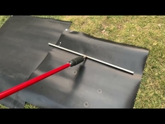 Détection de fuites de géomembrane