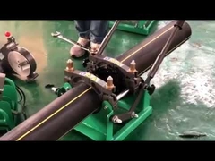 Équipement de tuyauterie Hdpe à soudage par fusion à bout manuel de 160 mm