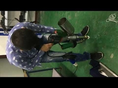 Machine de soudage par extrusion plastique type granulés