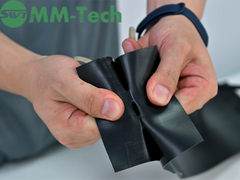 Soudeuse à coin pour géomembrane PEHD SWT-NS800D 800W pour le traitement des eaux usées