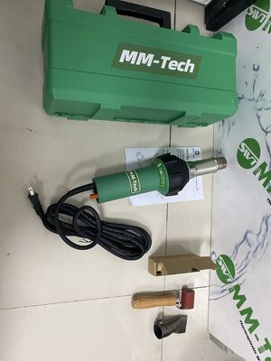 1600W Hot Air Gun with Adjustable Temperature 20-620℃ and Max 180L/min Air Volume for PVC Plastic Welding