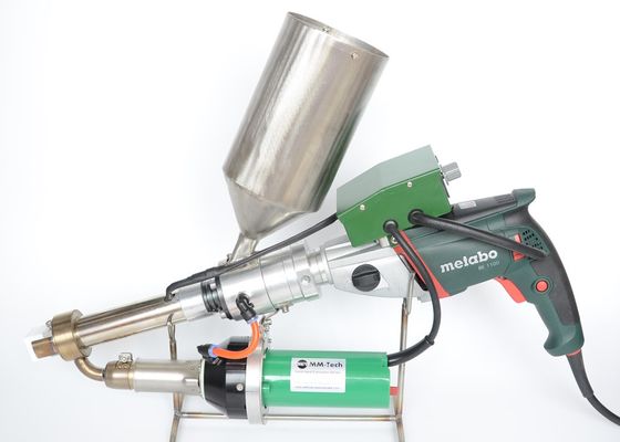 machine de soudure d'extrusion de 220V 110V tenue dans la main pour PVC pp de HDPE