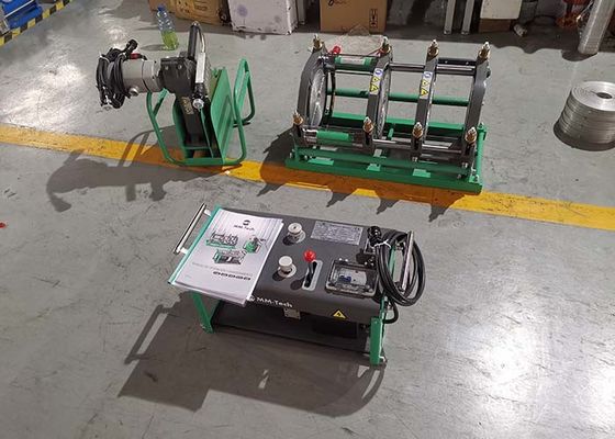 2" 8" machine hydraulique de soudure par fusion pour le CE de tuyau de HDPE ont délivré un certificat
