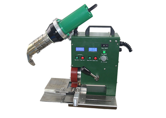 Machine de soudure de bâche de Hemming Banner Plastic 220V installée sur le Tableau