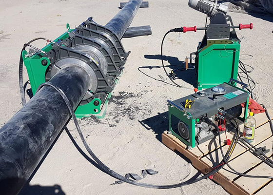 90 à 315 millimètres de HDPE de tuyau de soudure de CE hydraulique de machine