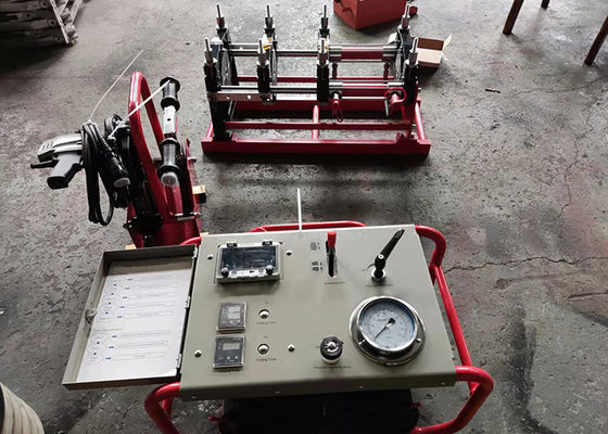 machine 220v de soudure par fusion de bout de tuyau de HDPE de 32-160mm