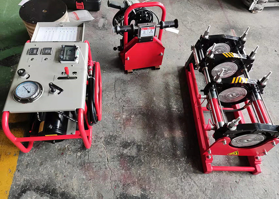 machine de soudure bout à bout de tuyau de HDPE de 32-160mm pour municipal