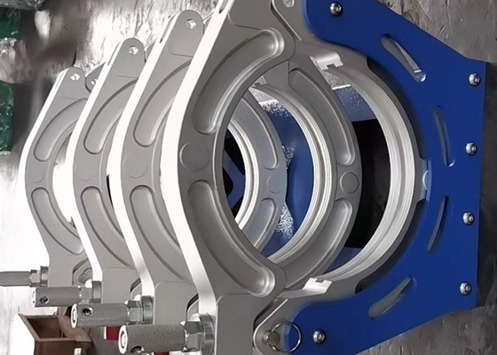 machine de soudure par fusion de bout de tuyau de HDPE de 630mm avec l'affichage de la température