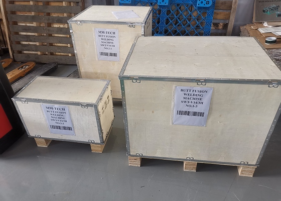 machine 4.25kw de soudure par fusion de bout de tuyau de HDPE de 90mm - de 250mm