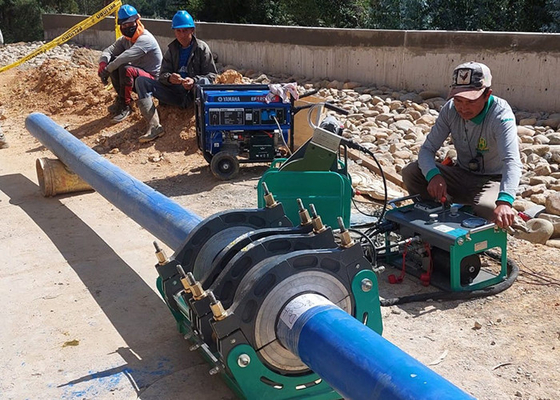 machine 6.25kw de soudure par fusion de bout de HDPE de tuyau de 355mm