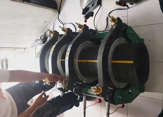 3 pouces - machine de soudure hydraulique de HDPE de fusion de bout de 14 pouces 50hz