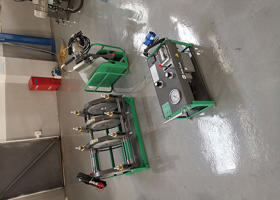 4 pouces contrôleur de température hydraulique de machine de fusion de bout de 5 pouces And Timer