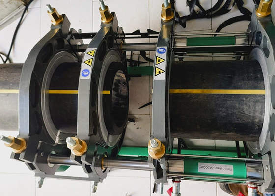 Machine hydraulique 6.25kw de soudure par fusion de bout de tube de Polyfusion