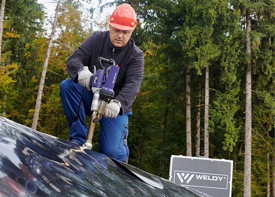 Arme à feu de soudure de main d'extrusion du propulseur EX3 de WELDY pour le polyéthylène
