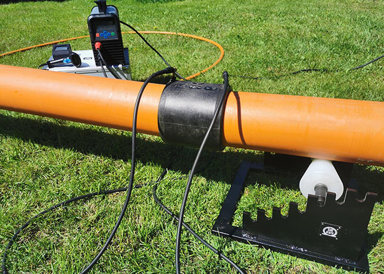 machine de soudure par fusion de HDPE de 20-315mm électro facile à utiliser