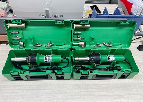 Soudeuse à air chaud CX1600S pour PE / PP / PVC / ABS / PVDF avec faible bruit et diverses options de buses