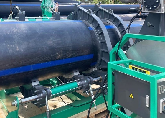 Équipement de soudage par fusion de tubes à fusion à fonder à chaud en HDPE de 1200 mm pour l'exploitation minière