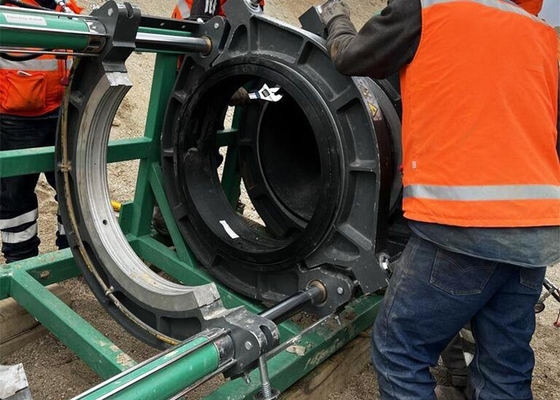 Équipement de soudage par fusion de tubes à fusion à fonder à chaud en HDPE de 1200 mm pour l'exploitation minière