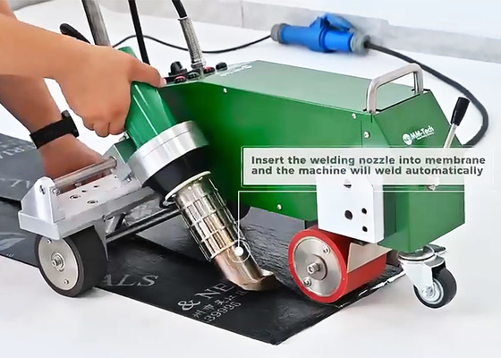 Machine à souder pour toitures en polymère à air chaud 4200W SWT-WP2