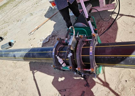 Machine de soudage par fusion pour tuyauterie d'irrigation en PPE