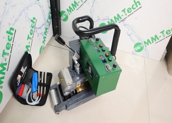 Machine de soudage à coin chaud SWT-NS900D 1800W pour géomembranes de 1 à 3 mm