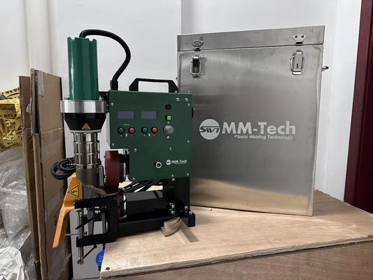 Soudeuse de bâche à air chaud 3600W SWT-PAU, type table, soudeuse de bannières PVC, soudeuse d'ourlets