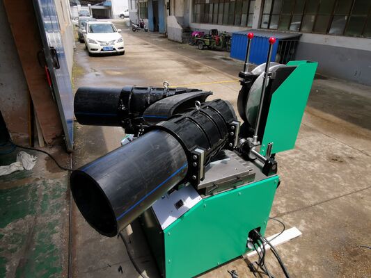 Machine de soudage par fusion pour la fabrication en atelier de raccords HDPE PP (coudes, tés, croix, piquages) de 90-315mm