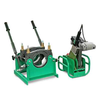 machine de soudure de tuyau de HDPE de manuel de 50mm-200mm 220V avec la mesure