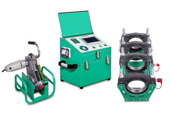 Machine de soudure par fusion de bout de tuyau de HDPE du PE PPR pour 90mm-250mm
