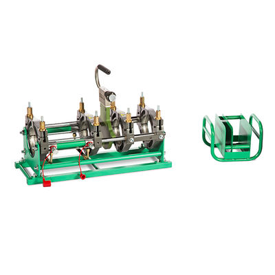 Machine de soudure par fusion de HDPE de quatre brides, machine en plastique de joint de tuyau 230V