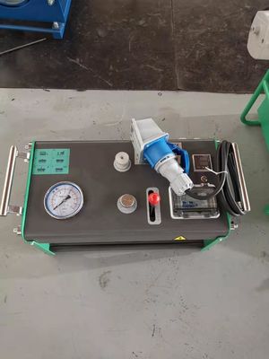 machine hydraulique de soudure par fusion de bout de 220V 50HZ 60HZ, machine en plastique de joint de tuyau
