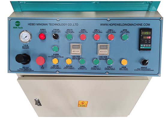 La machine industrielle 1500W DVS pp de soudure par fusion de bout de feuille de réservoir a soudé