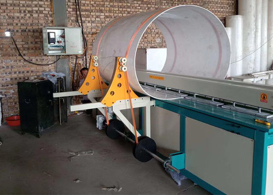 La machine industrielle 1500W DVS pp de soudure par fusion de bout de feuille de réservoir a soudé