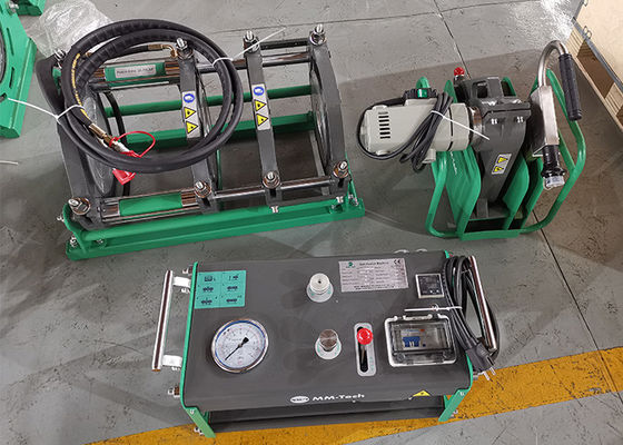 SWT - V450/200H Equipo de fusion un hidraulica de termofusion de HDPE de tuberia de tope