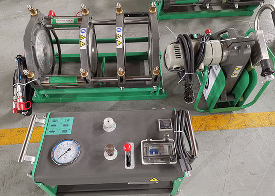 Machine hydraulique de soudure par fusion de bout de certificat de la CE, machine thermo de fusion