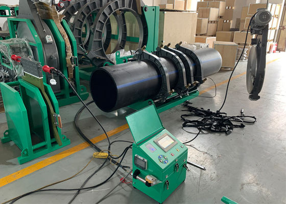 soudeuse en plastique de HDPE de 500mm 800mm, machine de fusion de bout pour le tuyau de HDPE