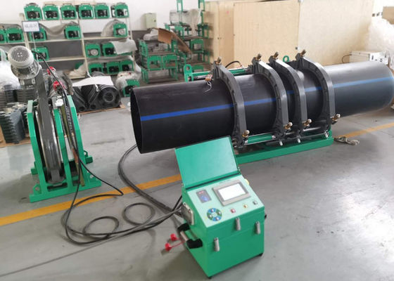 soudeuse en plastique de HDPE de 500mm 800mm, machine de fusion de bout pour le tuyau de HDPE