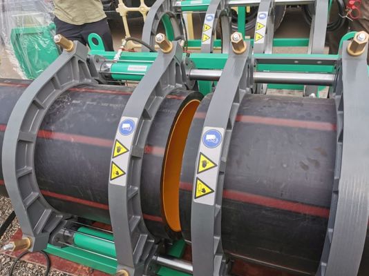 machine de soudure par fusion de bout de tuyau de HDPE de 280mm-500mm pour des travaux de construction