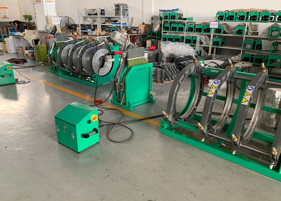 Machine de soudure par fusion de bout de tuyau de HDPE de 50HZ 60HZ 24 garanties de mois