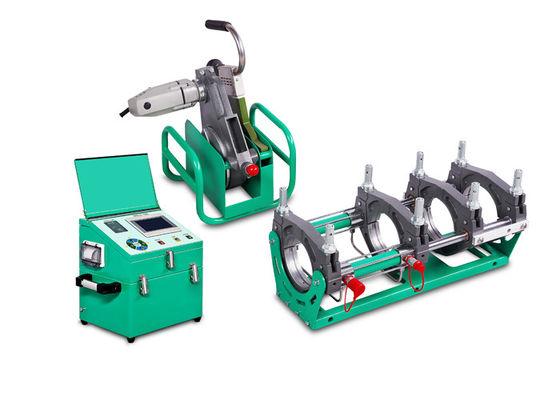 Machine de soudure par fusion de bout de tuyau de HDPE de 50HZ 60HZ 24 garanties de mois