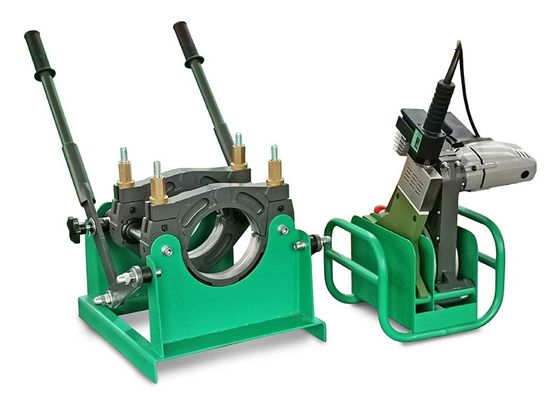 CE manuel de la machine de soudure de tuyau de HDPE de pouce de 220V IPS 50mm-160mm approuvé