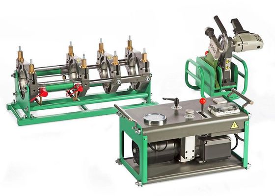 Machine de soudure par fusion de HDPE d'OIN, machine hydraulique de fusion de bout pour 50mm 160mm