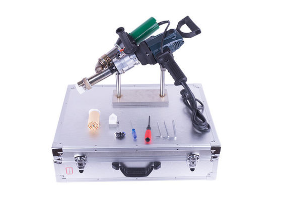 machine d'extrudeuse de main de 2.5kg/H 1200W pour PVC 1mm-20mm SWT-NS600F du PE pp