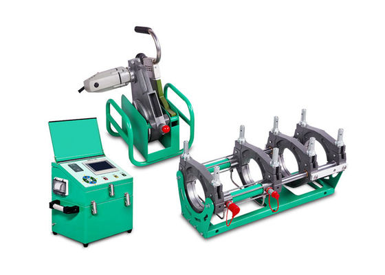 machine 63mm-160mm hydrauliques de soudure par fusion de bout de tuyau du HDPE 230V