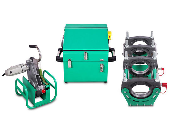 machine automatique de soudage bout à bout de HDPE de 63mm-200mm, soudeuse de fusion de HDPE
