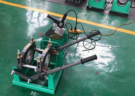 machine de soudure par fusion de bout de manuel de 50mm 160mm pour le tuyau de HDPE