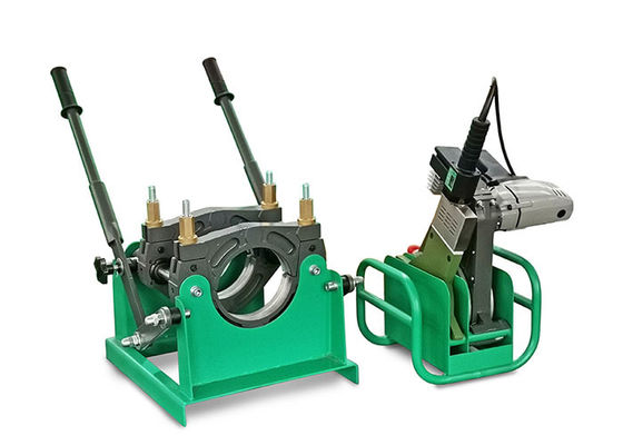machine de soudure par fusion de bout de manuel de 50mm 160mm pour le tuyau de HDPE