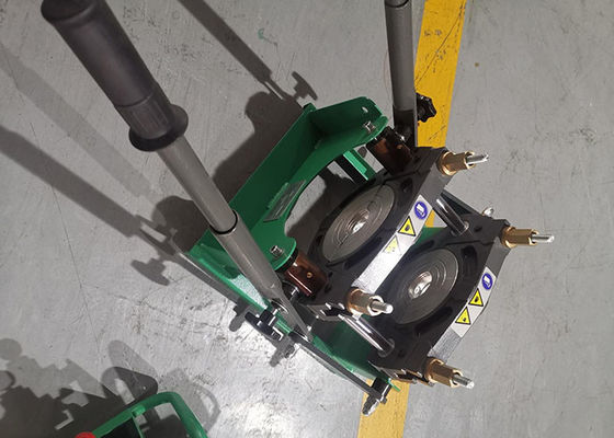 machine en plastique de joint de tuyau de 230V 50mm-160mm, machine de soudage bout à bout de HDPE