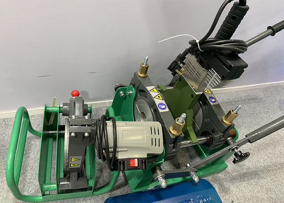 machine en plastique de joint de tuyau de 230V 50mm-160mm, machine de soudage bout à bout de HDPE