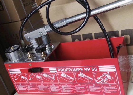 pompe manuelle d'essai du tuyau 8.7kgs avec le certificat de la CE de volume de 45ml Flov